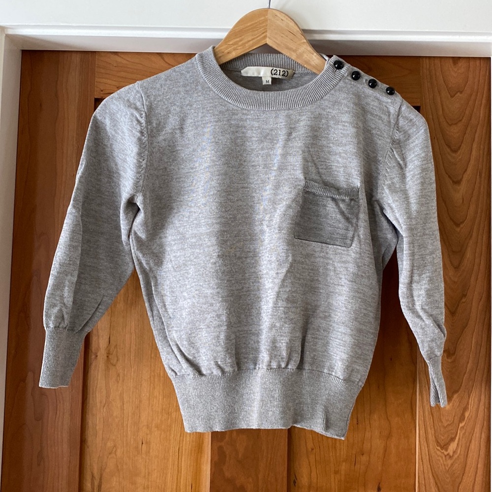 Cropped sweater